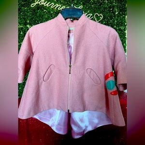 Raspberry plum coat size 2-3